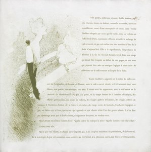 Yvette Guilbert - Serie francesa: No. 2 de Henri de Toulouse-Lautrec