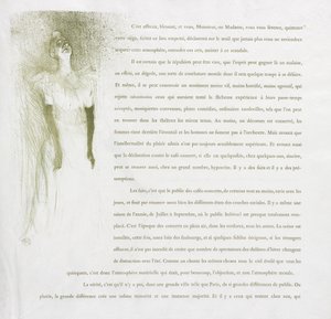 Yvette Guilbert - Serie francesa: No. 3 de Henri de Toulouse-Lautrec