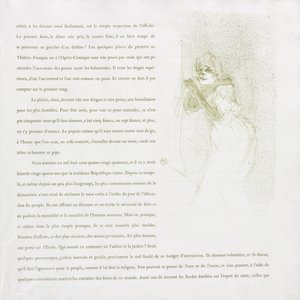 Yvette Guilbert - Serie francesa: No. 5 de Henri de Toulouse-Lautrec