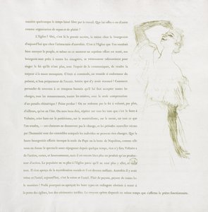 Yvette Guilbert - Serie francesa: No. 7 de Henri de Toulouse-Lautrec