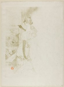 Yvette Guilbert de Henri de Toulouse-Lautrec