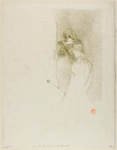 Yvette Guilbert de Henri de Toulouse-Lautrec