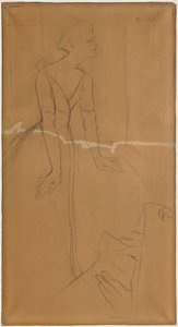 Yvette Guilbert de Henri de Toulouse-Lautrec