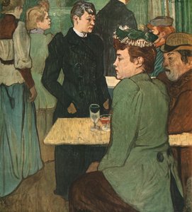 Un Rincón del Moulin de la Galette de Henri de Toulouse Lautrec