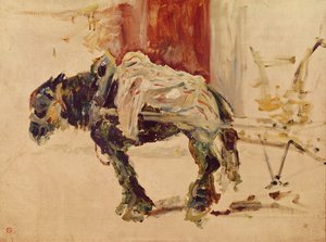 Un caballo de tiro en Céleyran, 1881