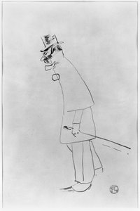 Un médico de casa, Gabriel Tapie de Celeyran (1869-1930) 1894 de Henri de Toulouse Lautrec