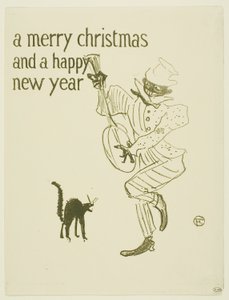 Feliz Navidad de Henri de Toulouse Lautrec