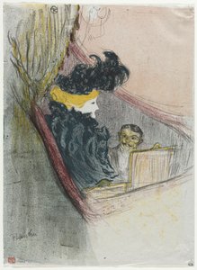 Un idilio principesco, Clara Ward de Henri de Toulouse Lautrec
