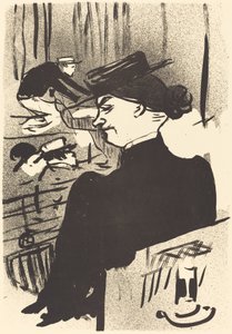 Un espectador Une spectatrice, 1893 de Henri de Toulouse Lautrec