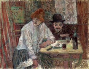 A la Mie de Henri de Toulouse Lautrec
