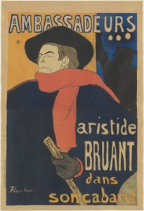 Ambassadeurs: Aristide Bruant, 1892