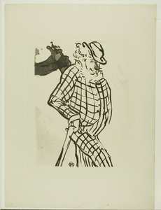 Cantante estadounidense, de Le Café-Concert de Henri de Toulouse Lautrec