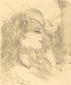 Anna Held, 1896 de Henri de Toulouse Lautrec
