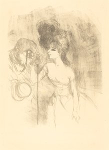 Anna Held y Baldy de Henri de Toulouse Lautrec