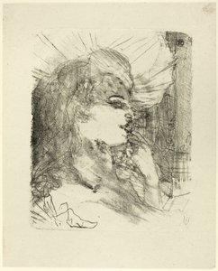 Anna Held, de Trece Litografías de Henri de Toulouse Lautrec