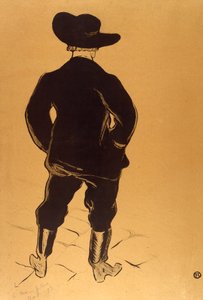 Aristide Bruant en Mirliton
