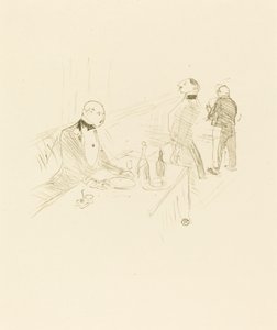 En la casa de oro, 1897 de Henri de Toulouse Lautrec