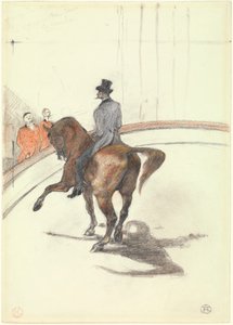 En el Circo: El Paseo Español, 1899 de Henri de Toulouse Lautrec