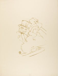 En el Concierto de Henri de Toulouse Lautrec