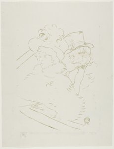 En el concierto de Henri de Toulouse Lautrec