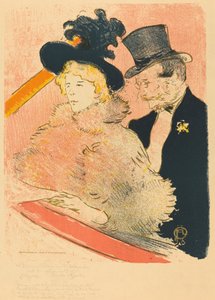 En el concierto Au concert, 1896 de Henri de Toulouse Lautrec
