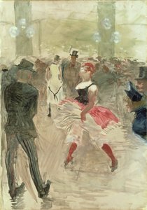 En el Elysee, Montmartre, 1888 de Henri de Toulouse Lautrec