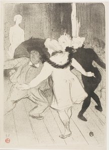 En el Folies-Bergère: La modestia de Monsieur Prudhomme de Henri de Toulouse Lautrec