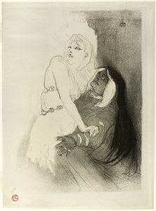 En el Renacimiento: Sarah Bernhardt en Phèdre de Henri de Toulouse Lautrec