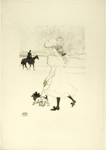 En el Bosque de Henri de Toulouse Lautrec