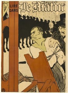 Al pie del patíbulo de Henri de Toulouse Lautrec
