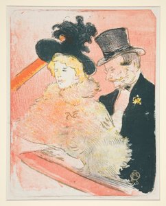 Au concierto (En el concierto) de Henri de Toulouse Lautrec