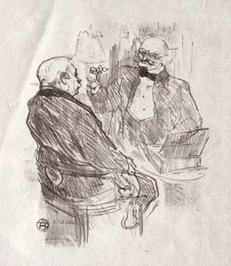 Au pied du Sinaï: Georges Clemenceau y el oculista Mayer, 1898