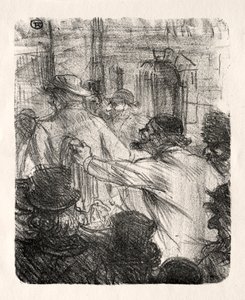 Al pie del Sinaí: La Halle aux Draps, Cracovia de Henri de Toulouse Lautrec