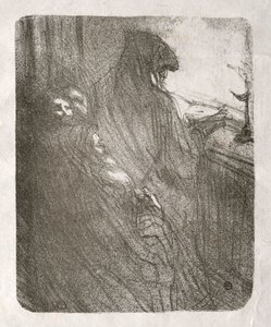 Al pie del Sinaí: La oración de los judíos polacos de Henri de Toulouse Lautrec