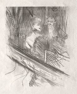Au pied du Sinaï: Le Baron Moïse, 1898 de Henri de Toulouse Lautrec