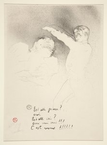 En las variedades: Miss Lender y Brasseur de Henri de Toulouse Lautrec