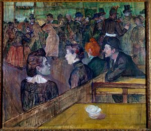 Baile en el Moulin de la Galette de Henri de Toulouse Lautrec