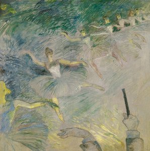 Bailarín de ballet. 1885/86 de Henri de Toulouse Lautrec