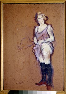 Ama de casa rubia Retrato de prostituta de Henri de Toulouse Lautrec