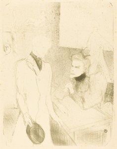 Brandes y Le Bargy en "Cabotins" de Henri de Toulouse Lautrec