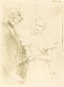 Brandes y Leloir en Cabotins, 1894