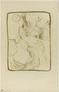 Busto de la señorita Marcelle Lender de Henri de Toulouse Lautrec