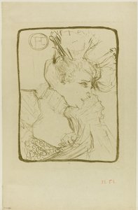 Busto de Mademoiselle Marcelle Lender de Henri de Toulouse Lautrec