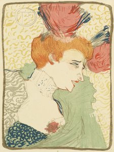Busto de Mlle. Marcelle Lender (Srta. Marcelle Lender, busto) de Henri de Toulouse Lautrec