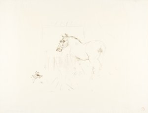 El pequeño poni de Calmèse de Henri de Toulouse Lautrec