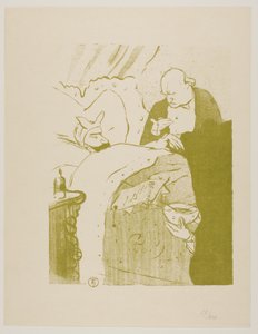 Carnot está enfermo de Henri de Toulouse Lautrec