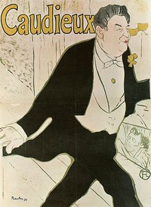 Caudieux, 1893 de Henri de Toulouse Lautrec