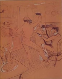 Chocolate danzante de Henri de Toulouse Lautrec