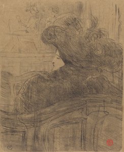 Cléo de Mérode de Henri de Toulouse Lautrec