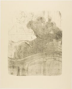 Cléo de Mérode, de Trece litografías de Henri de Toulouse Lautrec